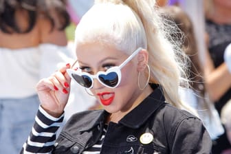 Christina Aguilera: Ungeschminkt sieht sie ganz anders aus.