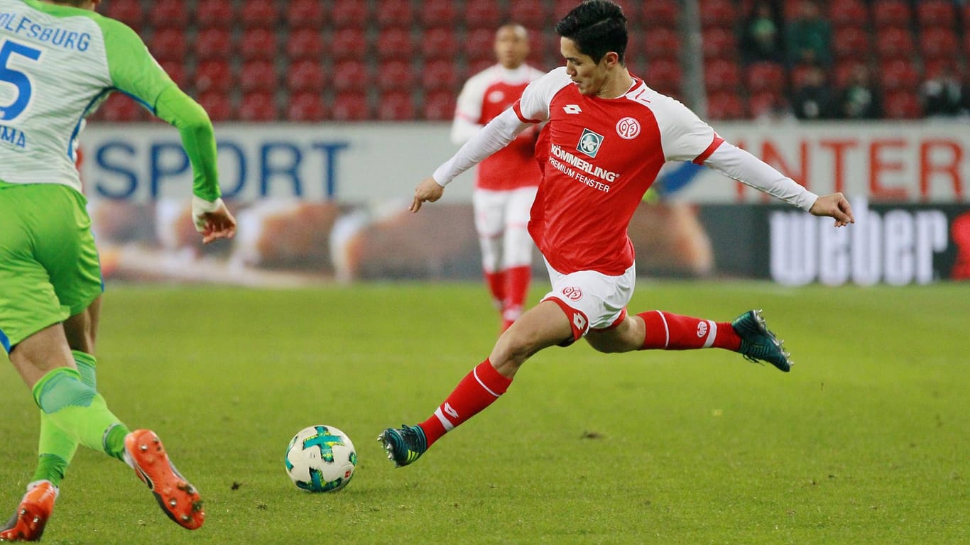 Ordentliche Torquote: Yoshinori Muto hat für Mainz 05 bisher 19 Treffer in 62 Bundesligaspielen erzielt.