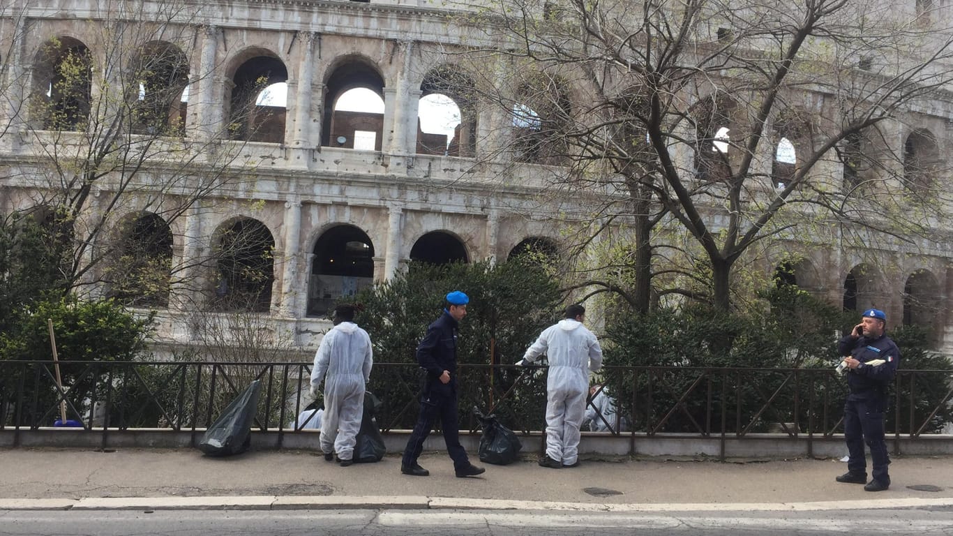 Kolosseum in Rom: Auch Häftlinge werden zur Reinigung eingesetzt