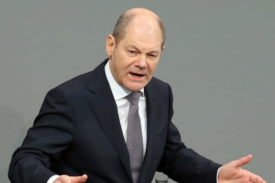 "Auch Herr Müller und Herr Stegner stellen das Prinzip des Förderns und Forderns nicht infrage", so Vizekanzler Scholz.