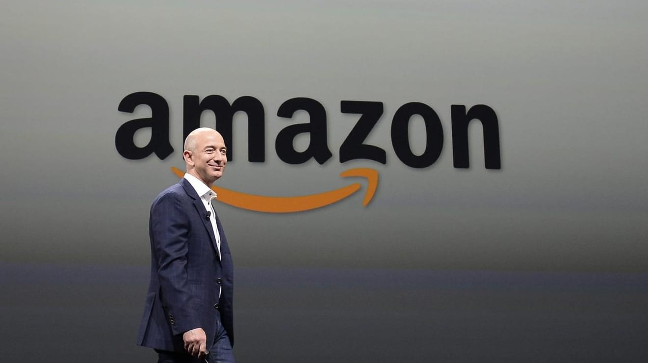 Amazon-Gründer Jeff Bezos: Dem Multimilliardär gehört auch die liberale "Washington Post".