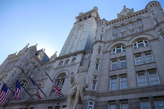 Das Trump-Hotel in Washington: Ausländische Diplomaten scheinen bevorzugt in Hotels des US-Präsidenten zu übernachten.