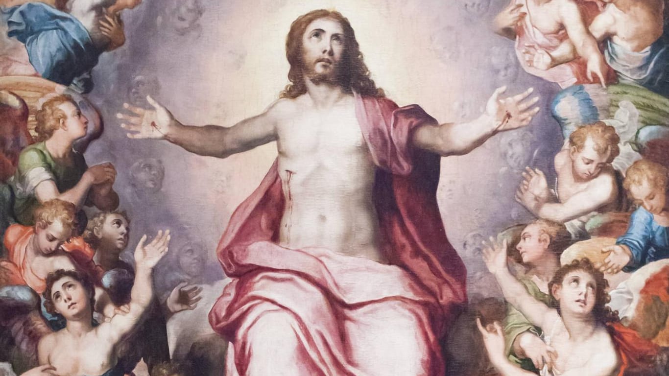 Jesusgemälde des Künstlers Marco dal Pino von 1571.