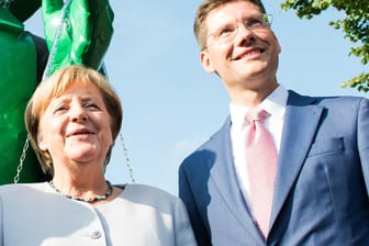 Angela Merkel und Christian Hirte: Der Jurist und CDU-Parteifreund der Kanzlerin ist der neue Ostbeauftragte der Bundesregierung.