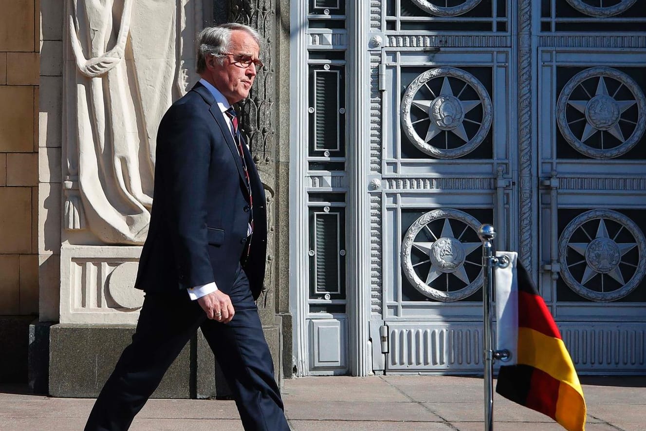 Rüdiger von Fritsch in Moskau: Der deutsche Botschafter in Russland war ins Außenministerium einbestellt worden.