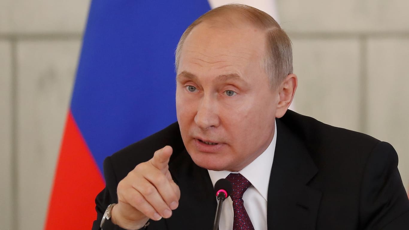 Wladimir Putin: Der russische Präsident revanchiert sich für die westlichen Strafmaßnahmen.