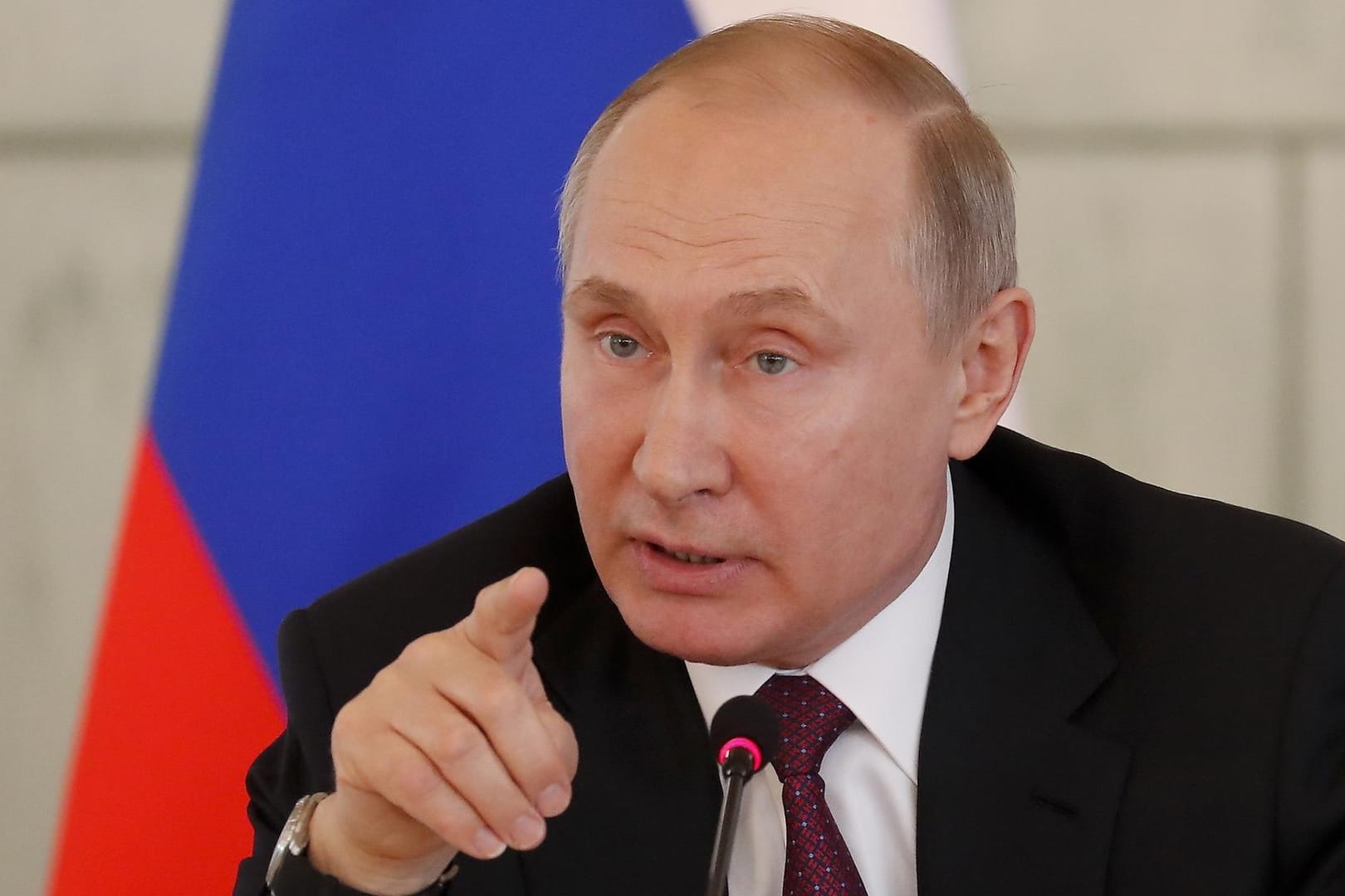 Wladimir Putin: Der russische Präsident revanchiert sich für die westlichen Strafmaßnahmen.