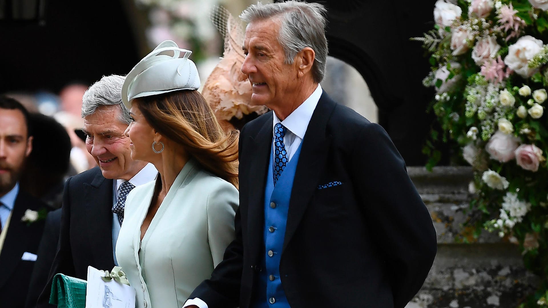 David Matthews (r.) bei der Hochzeit seines Sohnes James mit Pippa Middleton: Die Vorwürfe gegen den früheren Rennfahrer reichen zurück in die späten 90er-Jahre. David Matthews (r.) bei der Hochzeit seines Sohnes James mit Pippa Middleton: Die Vorwürfe gegen den früheren Rennfahrer reichen zurück in die späten 90er-Jahre.