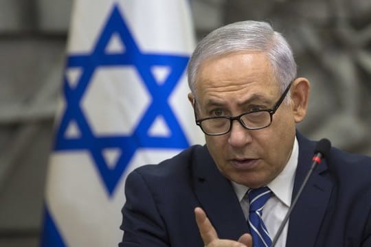 Benjamin Netanjahu, Ministerpräsident von Israel.