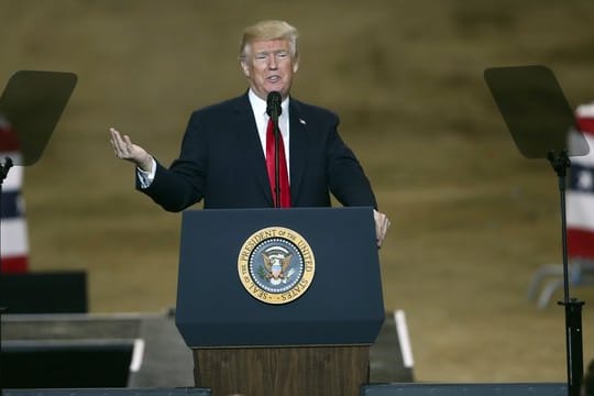 Donald Trump: "Wir kommen (.