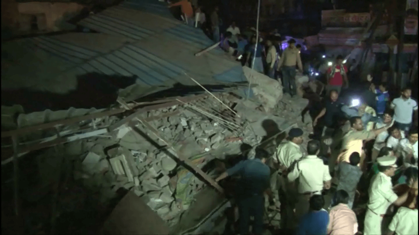 Gebäudeeinsturz im indischen Indore: Zehn Menschen sind dabei ums Leben gekommen.