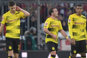 Am Tiefpunkt: Julian Weigl (l.) und Co. haben gegen den FC Bayern nicht den Hauch einer Chance gehabt.