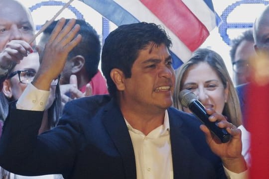 Carlos Alvarado ist in Costa Rica zum neuen Präsidenten gewählt worden.