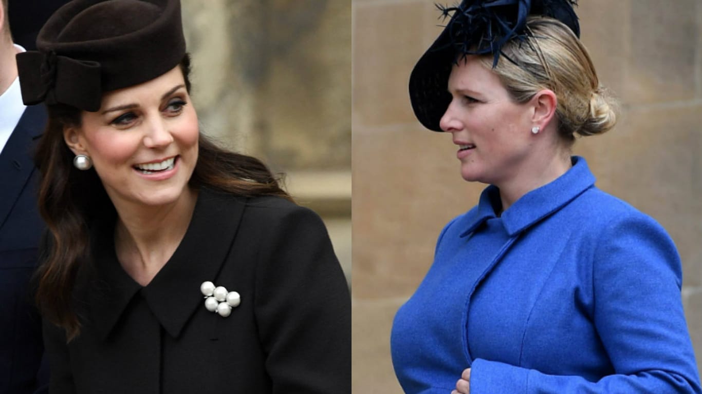 Herzogin Kate und Zara Phillips: Die beiden Royaldamen erwarten Nachwuchs.