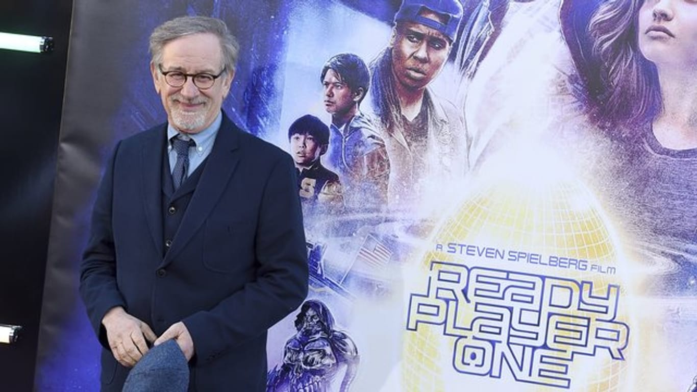 Steven Spielberg bei der Premiere von "Ready Player One" in Los Angeles.