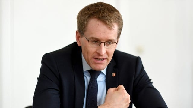 Ministerpräsident Daniel Günther (CDU) äußert sich über den Start der großen Koalition. Ministerpräsident Daniel Günther (CDU) äußert sich über den Start der großen Koalition.