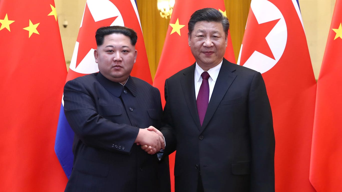 Nordkoreas Machthaber Kim Jong Un besuchte diese Woche den chinesischen Präsident Xi Jinping.