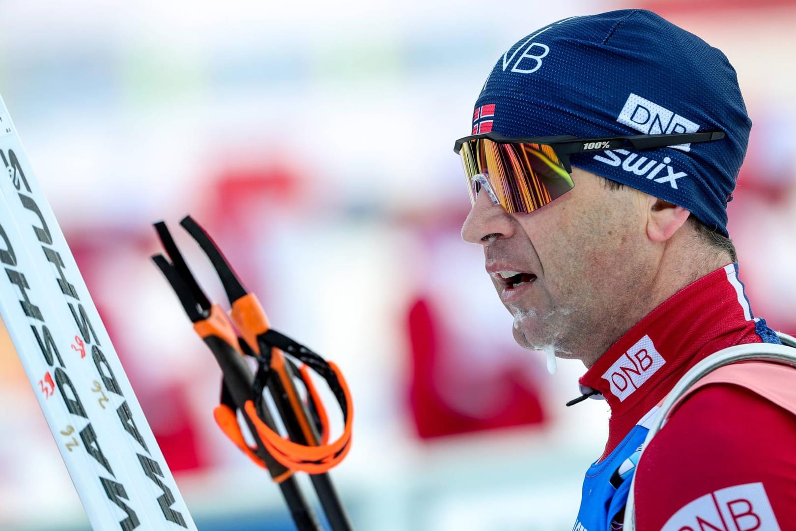 Ole Einar Björndalen: In Zukunft will sich der Ausnahme-Biathlet mehr seiner Familie widmen.