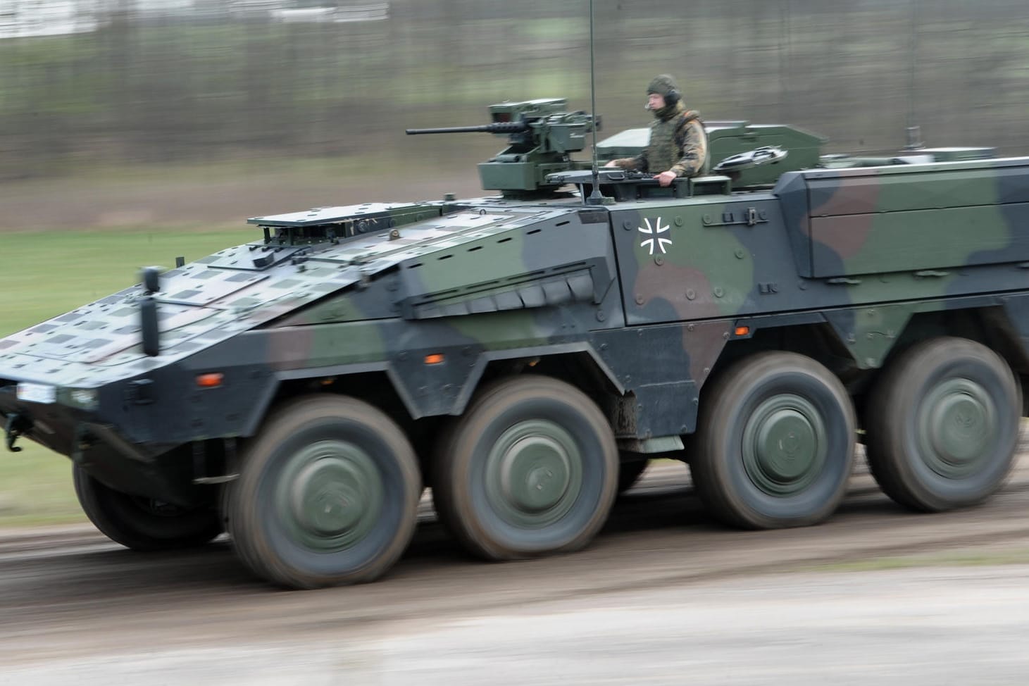 Radtransportpanzer "Boxer": Großbritannien war an der Entwicklung des Militärfahrzeuges beteiligt.