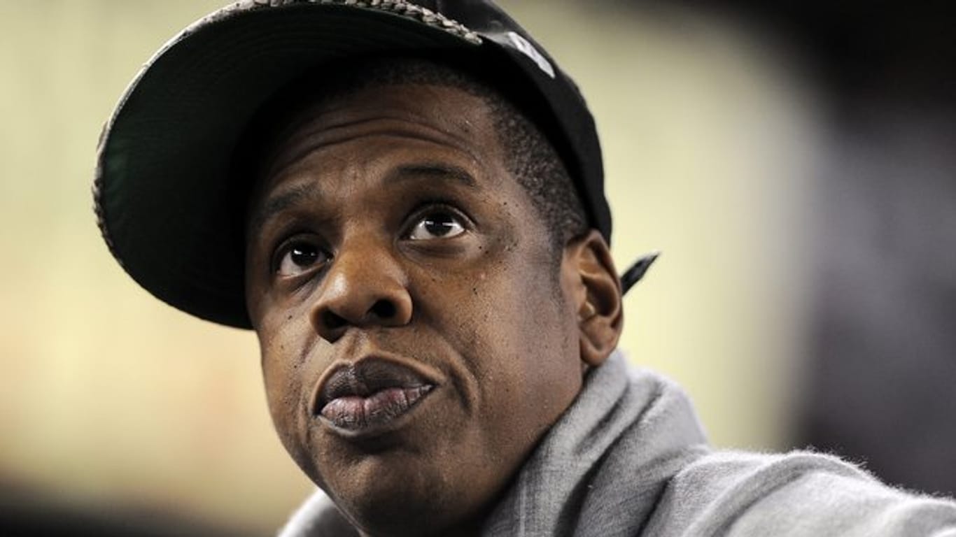 US-Rapper Jay-Z 2011 bei einem Baseball-Playoff-Spiel.
