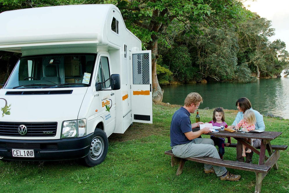 Campen am See: Urlaub im Wohnmobil eignet sich gut für Familien.