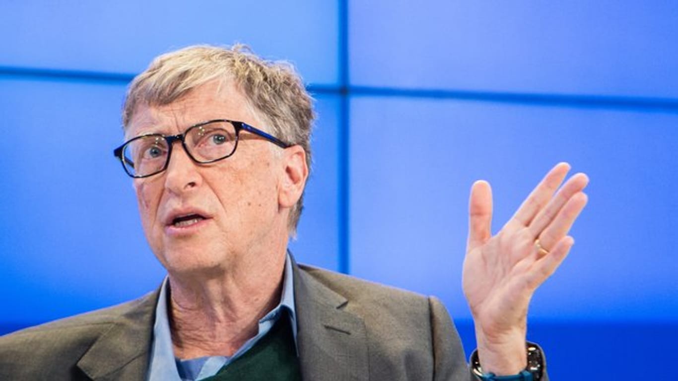 Bill Gates hat Glück im Leben.