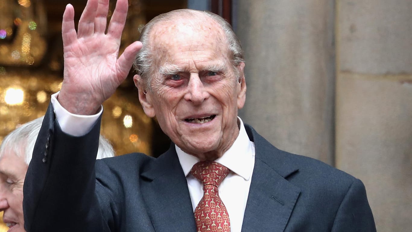 Prinz Philip: Der 96-Jährige hatte Hüftprobleme.