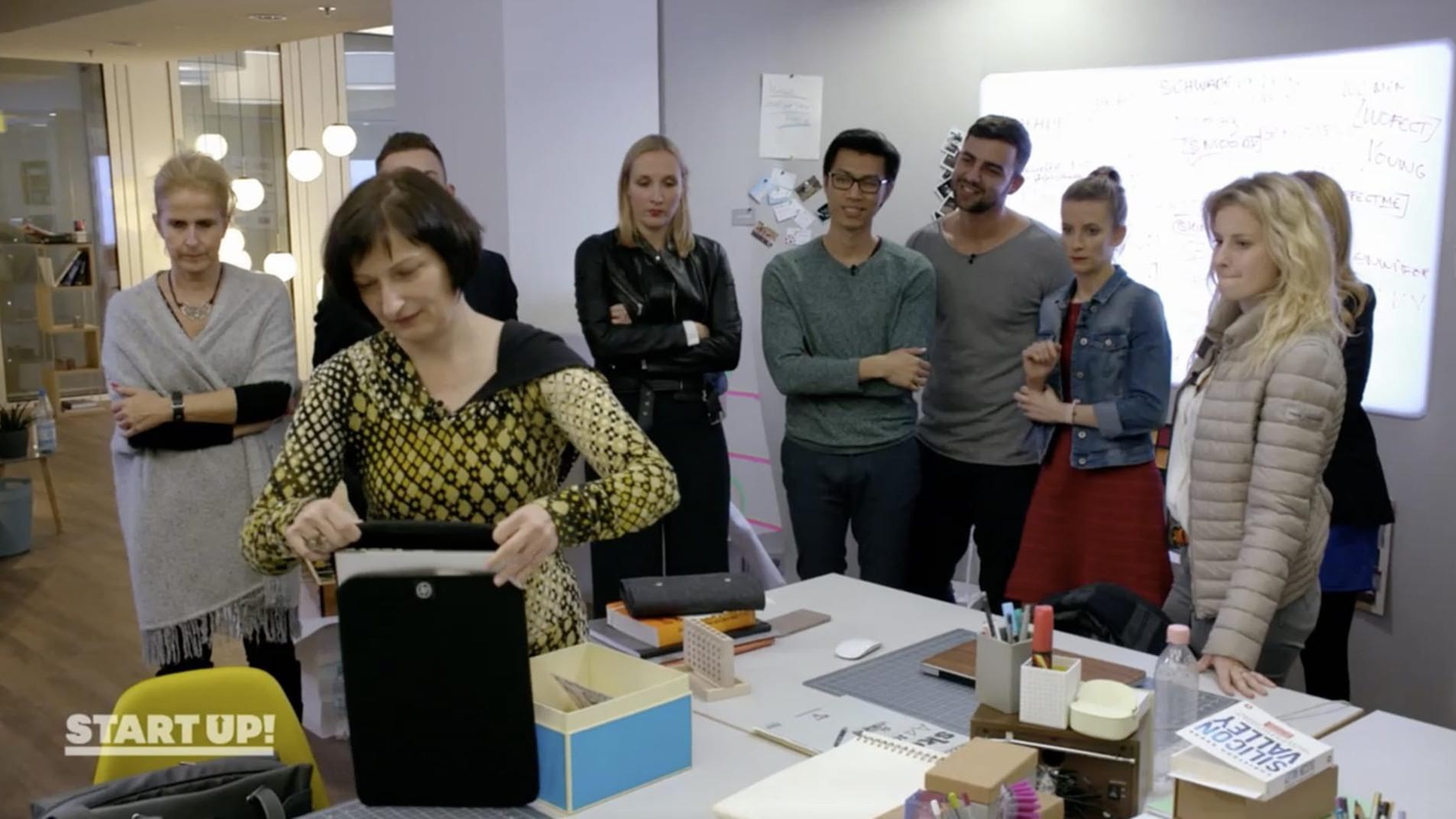 Kandidatin Daniela: Sie muss ihre Sachen packen.
