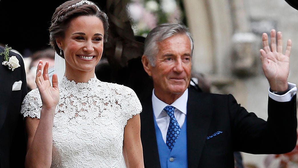 Pippa Middleton mit ihrem Schwiegervater David Matthews: Gegen ihn werden weitere Vorwürfe der Vergewaltigung laut.