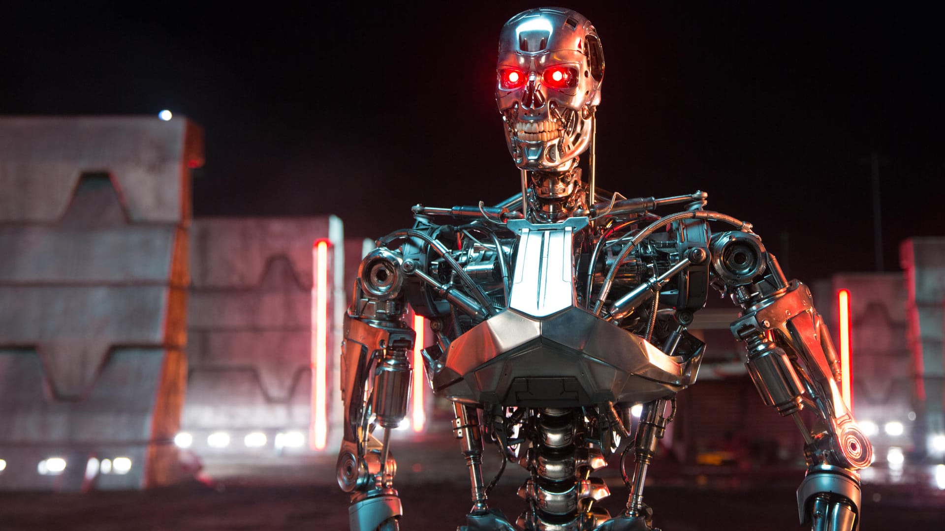 Killer-Roboter "Terminator": Die Waffenforschung ist nicht mehr weit von der Dystopie Hollywoods entfernt.