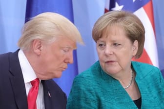 Bundeskanzlerin Angela Merkel wird zu US-Präsident Donald Trump nach Washington reisen - vorausichtlich noch in diesem Monat.