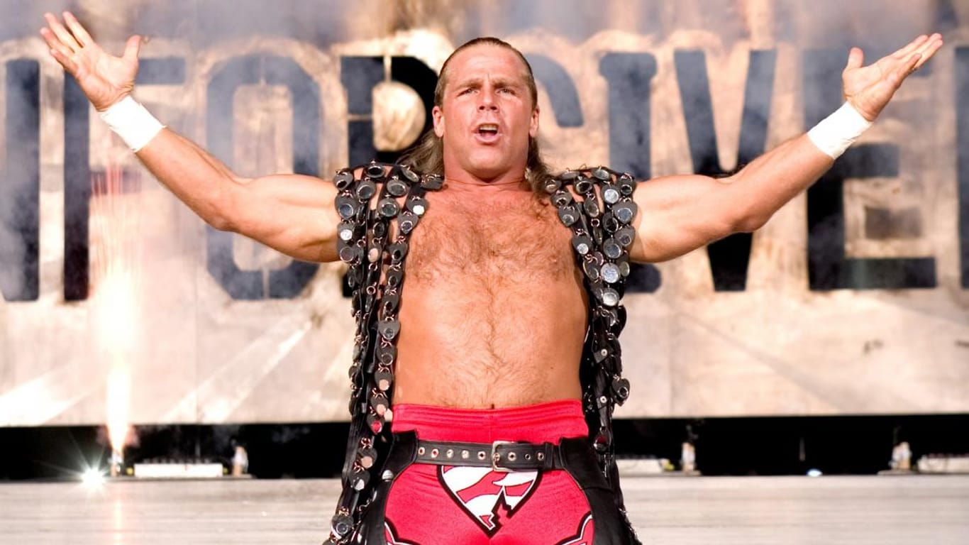 WWE-Legende: Shawn Michaels zu seinen besten Zeiten auf dem Weg zum Ring.