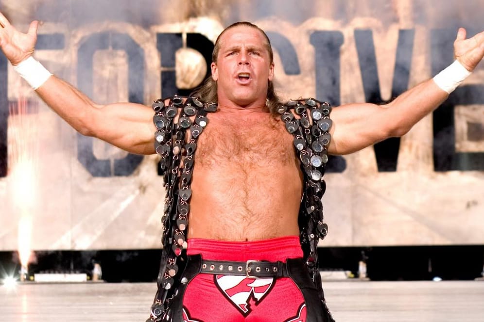 WWE-Legende: Shawn Michaels zu seinen besten Zeiten auf dem Weg zum Ring.