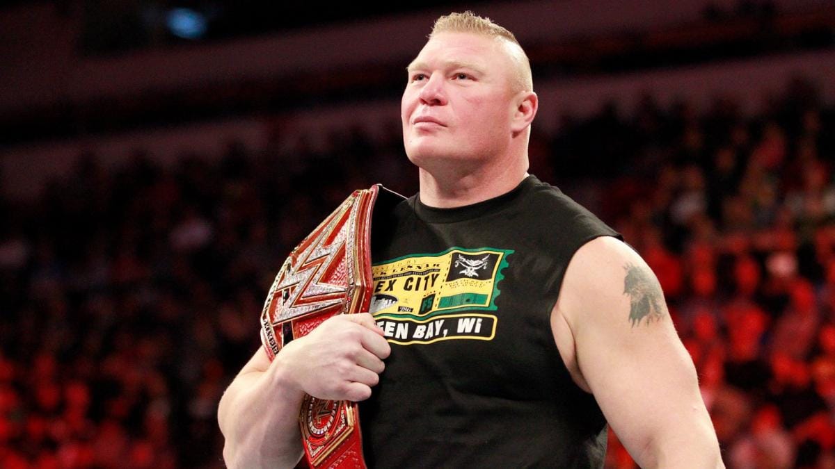 Aktueller WWE-Champion: Brock Lesnar ist einer der größten Stars.