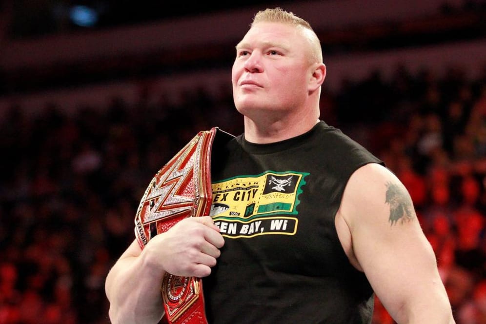 Aktueller WWE-Champion: Brock Lesnar ist einer der größten Stars.