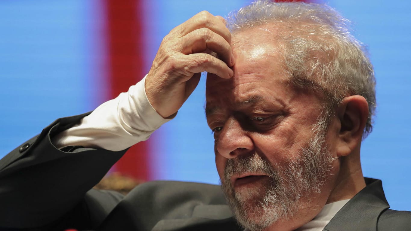 Brasiliens Ex-Präsident Luiz Inácio Lula da Silva (Archiv): Eine Verurteilung könnte seine politische Karriere beenden.