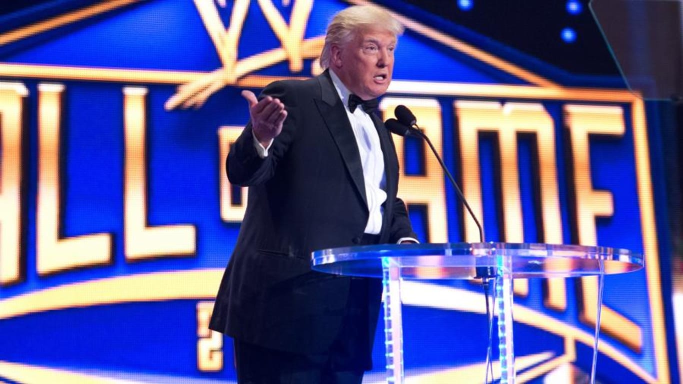 Seit 2013 in der WWE Hall of Fame: Donald Trump.