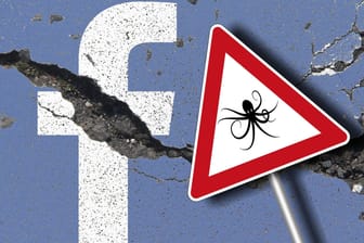 Warnung vor dem "Datenkraken" Facebook: Nutzer verlieren das Vertrauen.
