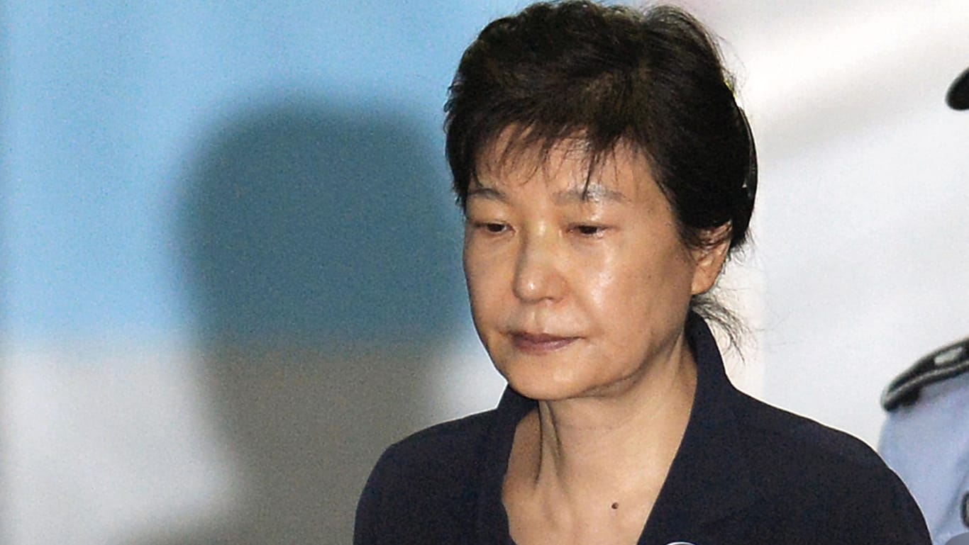 Park Geun Hye (Archiv): Seit vergangenem Frühjahr saß sie in Untersuchungshaft.