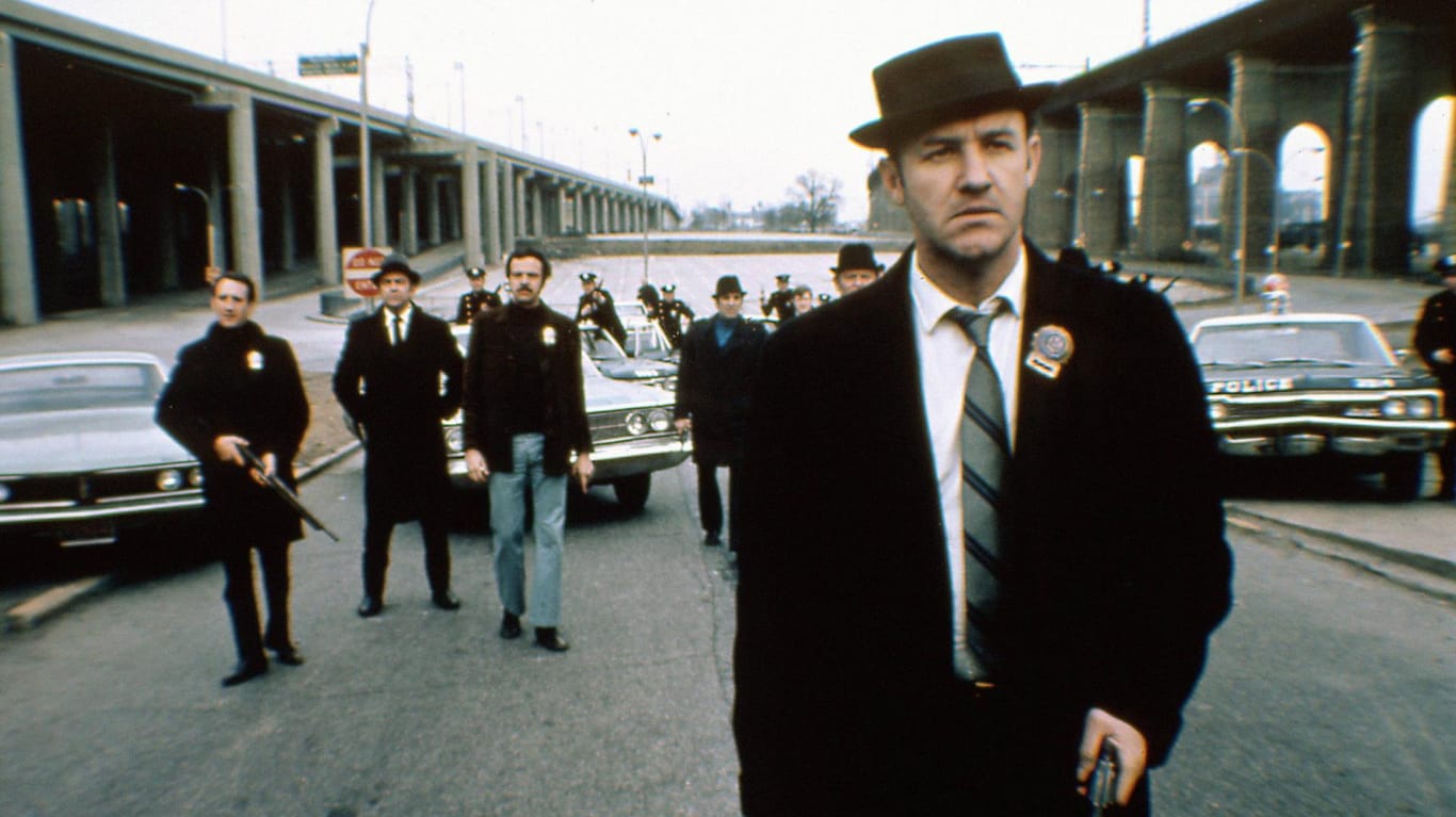 Hollywoodgeschichte: Gene Hackman als Det. "Popeye" Doyle in "French Connection - Brennpunkt Brooklyn".