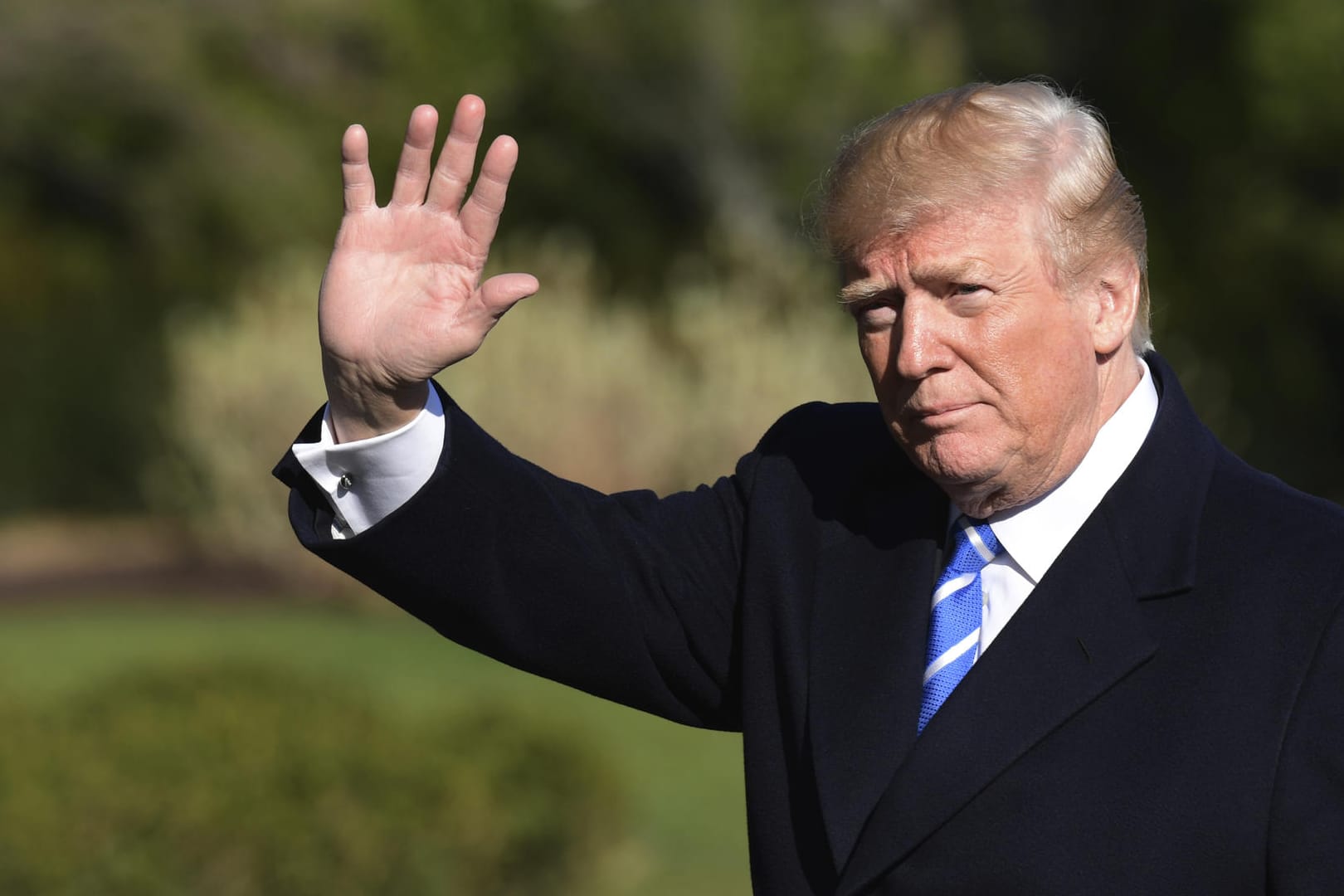 US-Präsident Donald Trump: Die chinesischen Strafzölle schaden vor allem den Bundesstaaten, die den Republikanern die Stange hielten.
