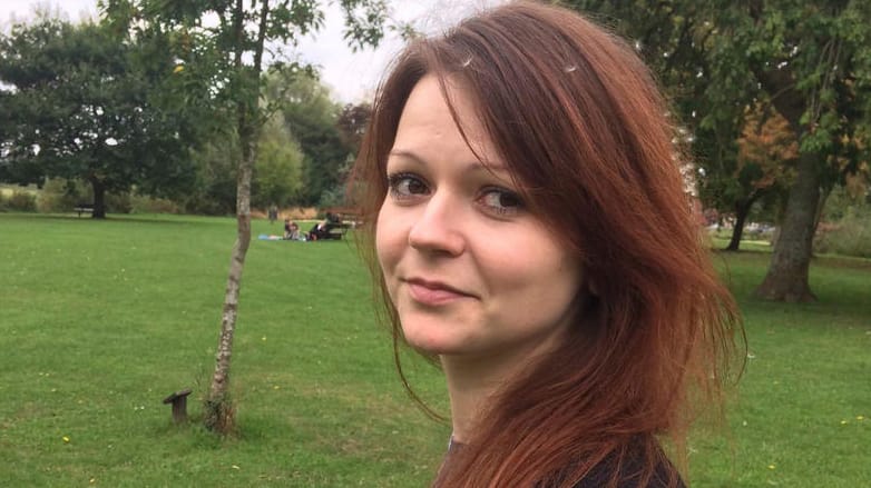 Julia Skripal: Sie und ihr Vater wurden vor einigen Wochen vergiftet im englischen Salisbury gefunden. Julia Skripal: Sie und ihr Vater wurden vor einigen Wochen vergiftet im englischen Salisbury gefunden.