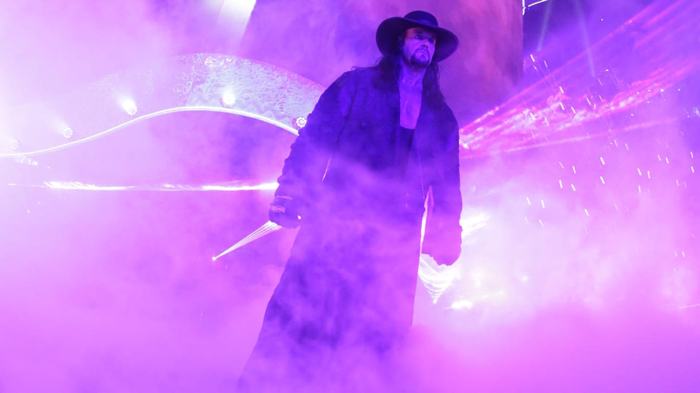 Das Comeback des Undertakers sorgte für eine beeindruckende Stimmung.