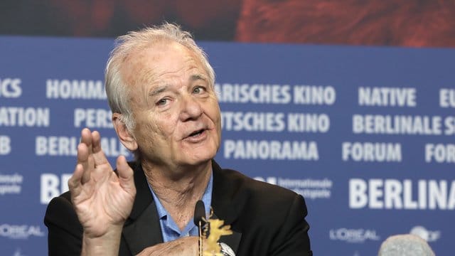 Bill Murray macht keinen Hehl daraus, was er vom aktuellen US-Präsidenten hält.