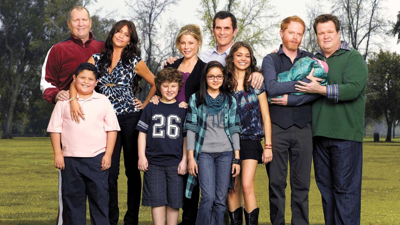 Seit Jahren dabei: Eric Stonestreet (r.) gehört zum Cast der US-Erfolgsserie "Modern Family"