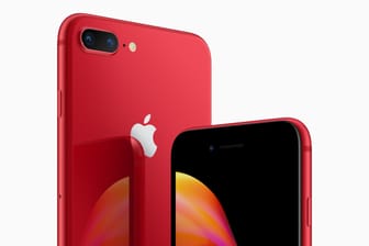 iPhone 8 in der (PRODUCT)Red-Sonderauflage
