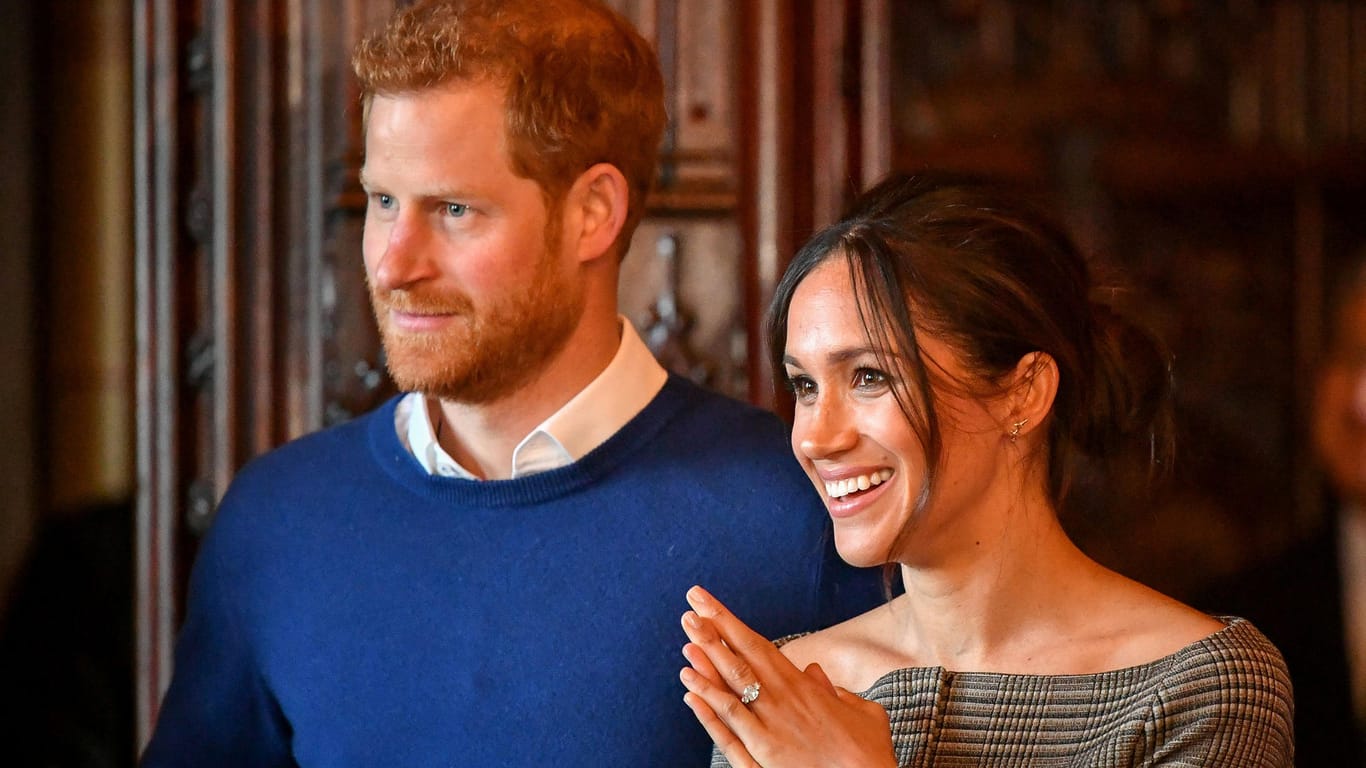 Prinz Harry und Meghan Markle: Sie wollen zu ihrer Hochzeit keine materiellen Güter bekommen.