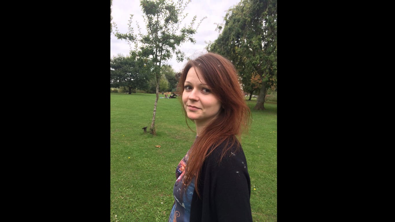 Julia Skripal: Die 33-Jährige wurde mit ihrem Vater vor gut einem Monat im südenglischen Salisbury vergiftet.
