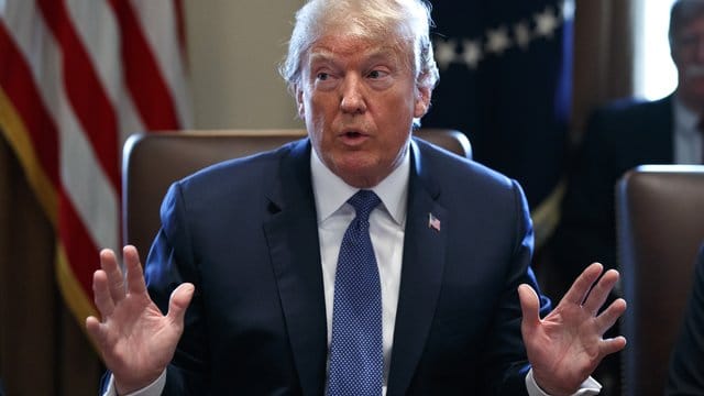 US-Präsident Donald Trump sagt seine Südamerikareise ab.
