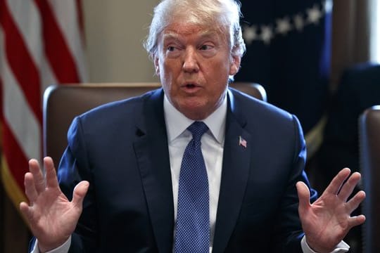US-Präsident Donald Trump sagt seine Südamerikareise ab.